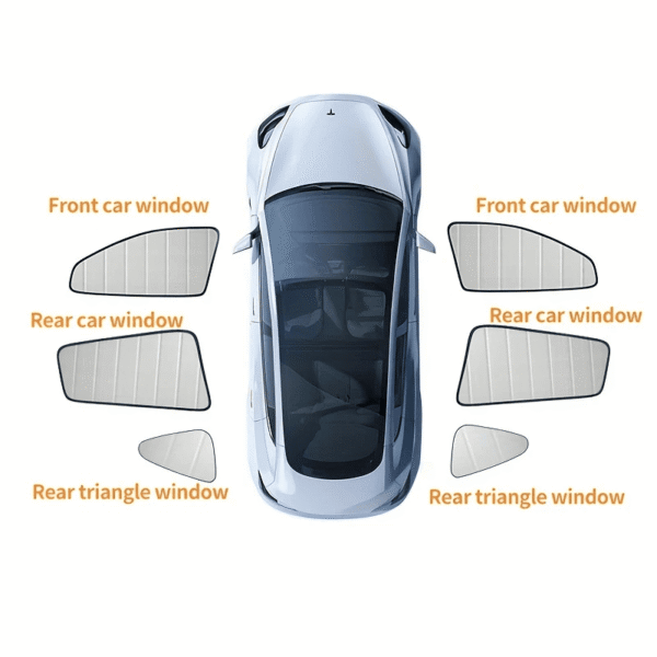 Alcantara Power Windows Cover for Tesla Model 3/Y (2020-2025)