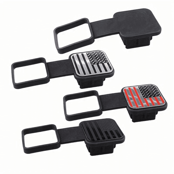 American Flag Trailer Hitch Cover (2")