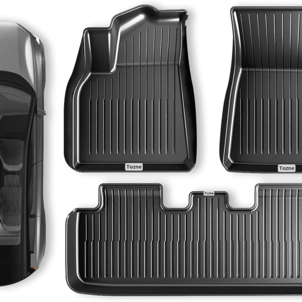 Floor Mats 6 Pcs + Mud Flap - Model Y (2020-2024)