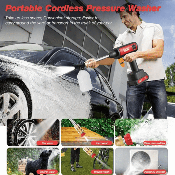 Cordless High-Pressure Car Washer