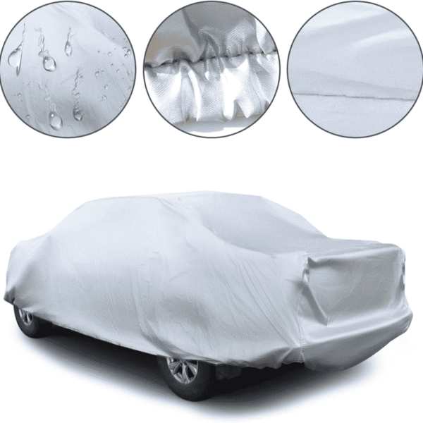 260" x 80" x 65" Heavy-Duty Full Car Cover